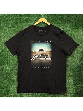 Alice In Chains Tour Rock Band T-Shirt Size XXL